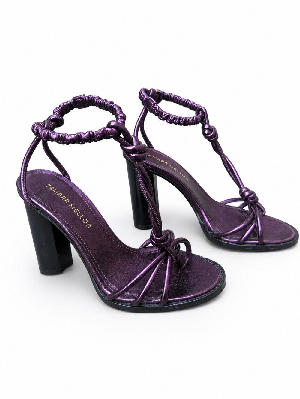 EUC Tamara Mellon Twist Sandals 38.5